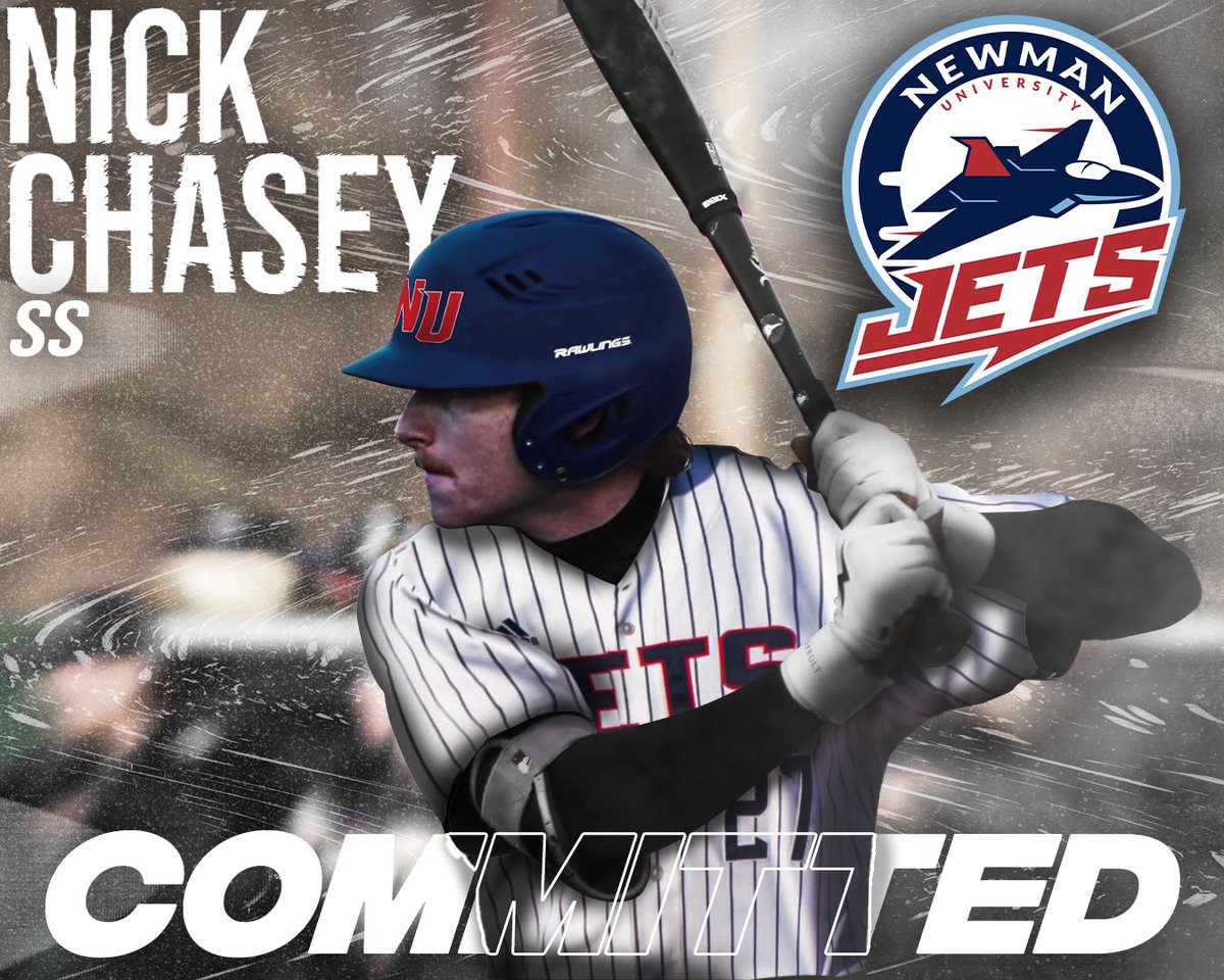 I’m excited to announce my commitment to <a href="/NewmanJetsBSB/">Newman Baseball</a> to further my academic and athletic career! It’s been a pleasure to work with <a href="/CoachKirkClark/">Kirk Clark</a> and <a href="/BaxleyZachery/">Zachery Baxley</a>.  A big thanks to my family for supporting me during this process. Can’t wait to be a Newman Jet! 

#JetPower✈️