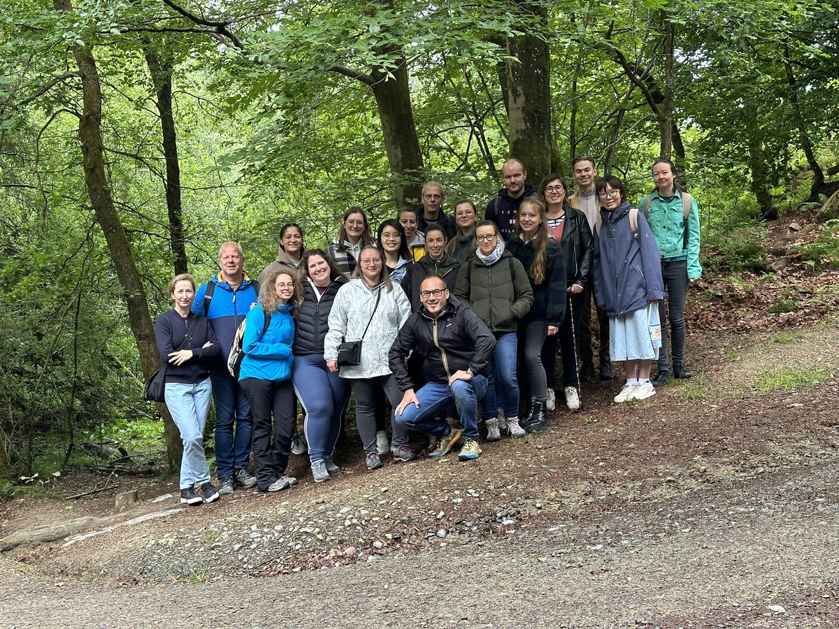 neuroliege's tweet photo. Lab retreat, check ☑️ Hiking 🏔️and beer testing 🍺 #peak #botrange https://t.co/6tObMH2jIt