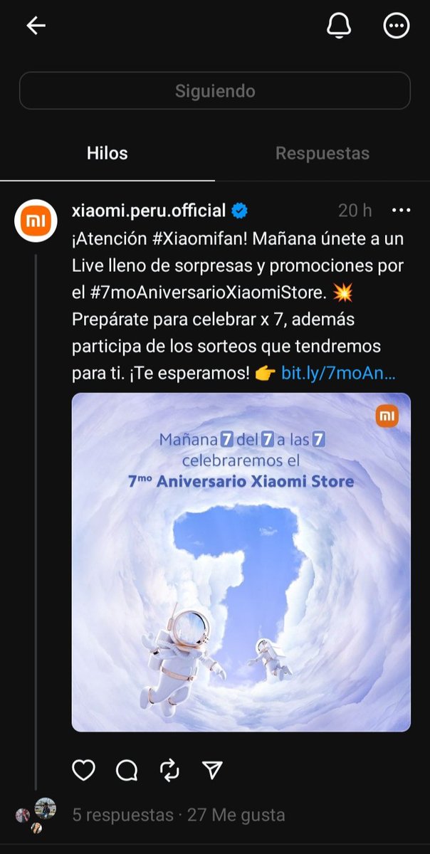 ihanxavier's tweet image. En #threadsnet no se completa la experiencia, hacer clic en el #acortador pasamos al #WebView y no sale la opción de abrí la #app como en @twitter. Al ser parte del ecosistema @Meta tiene que ser #transparente.