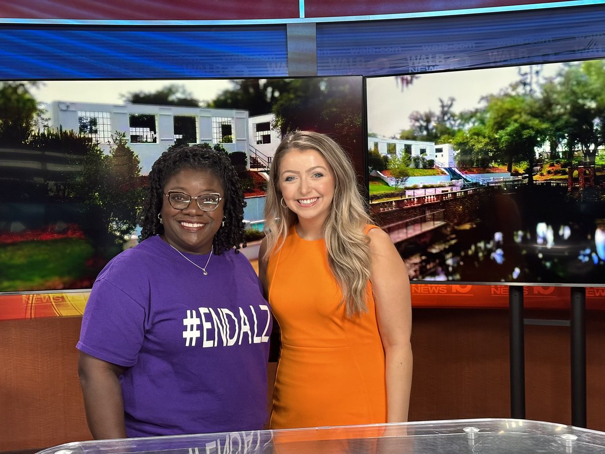 scb81271's tweet photo. Interviewed today by this young lady, Heidi Paxton concerning the FDA approval of Leqembi! @WALBNews10 #moretime #ENDALZ #walb https://t.co/JsNufk7Led