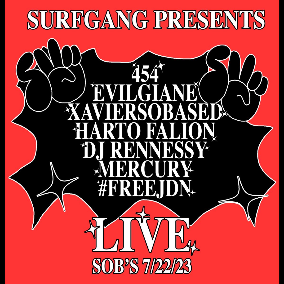 JULY 22ND LIVE NYC eventbrite.com/e/surfgang-pre…