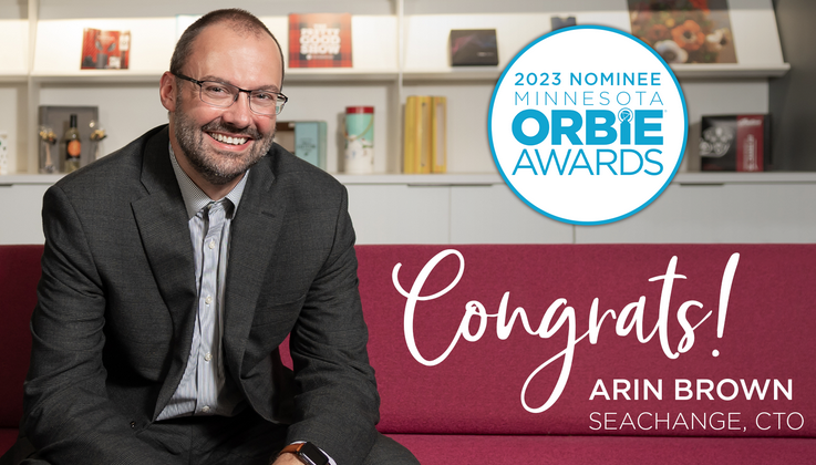 arinlbrown's tweet photo. Truly honored to be a 2023 Minnesota ORBIE Nominee!  It wouldn't be possible without the  amazing, brilliant, caring IT, GATHER and Leadership Teams at @seachangeprint!   #embracingtechnology #innnovation #infosec #culturematters  https://t.co/pEBWqEI2QY https://t.co/8zxkTqgW1O