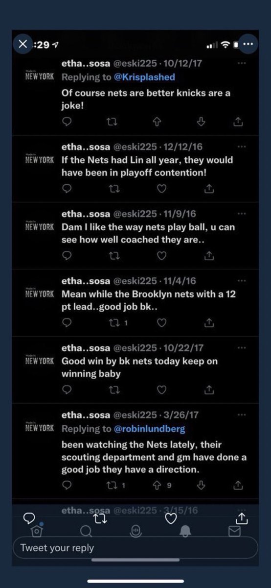 KnicksBig15's tweet photo. @Statspeg @weshjazz @eski225 @AngelBeingAngel @MindNy77 @queens_dude @Rick__War @eepdllc @William38874041 @Woodshed_1914 @TruePG718 @Chuck1one @BrownsvilleNYK @0oty_Mac @_CCSports_ @Not47Buddz @_knicks1688 @rahmmagick @GodSonRel @Freekeith @PastorCoach917 @PodKnicks @acinformal @MRNBA52403327 @JosephJFlynn @ShannonTFortune @BadBadLeroyBro7 @NykTerry @Sameolknicks @DonaldP47082631 @Knickloyalty @Christian_J_D_M @superman5142 @Knickanator_ @TMal761 @RobertJ0301 @JoeyLandolfa @_BillyHoyleofNJ @RaphaelDiaz @FireThibodeau @J1gg__ @HecBreezo @Iam_P45 @MikeFromQns7 @HLinPtown @UticaNYBori @mikenieve Etha was loving the 2016 Nets team.

#PlayoffContention https://t.co/xqepo7QJJn