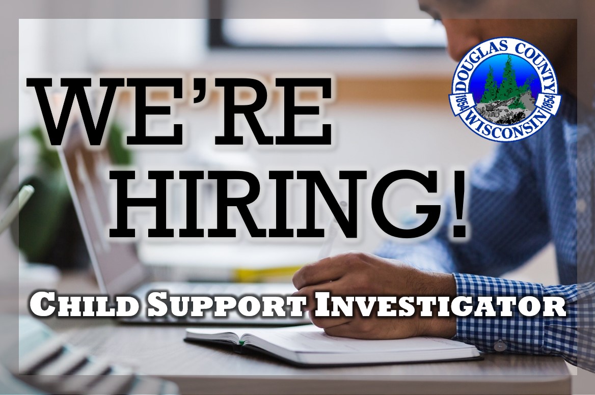 Douglas County is hiring a Child Support Investigator.  Visit governmentjobs.com/careers/dougla… for more information or to apply!