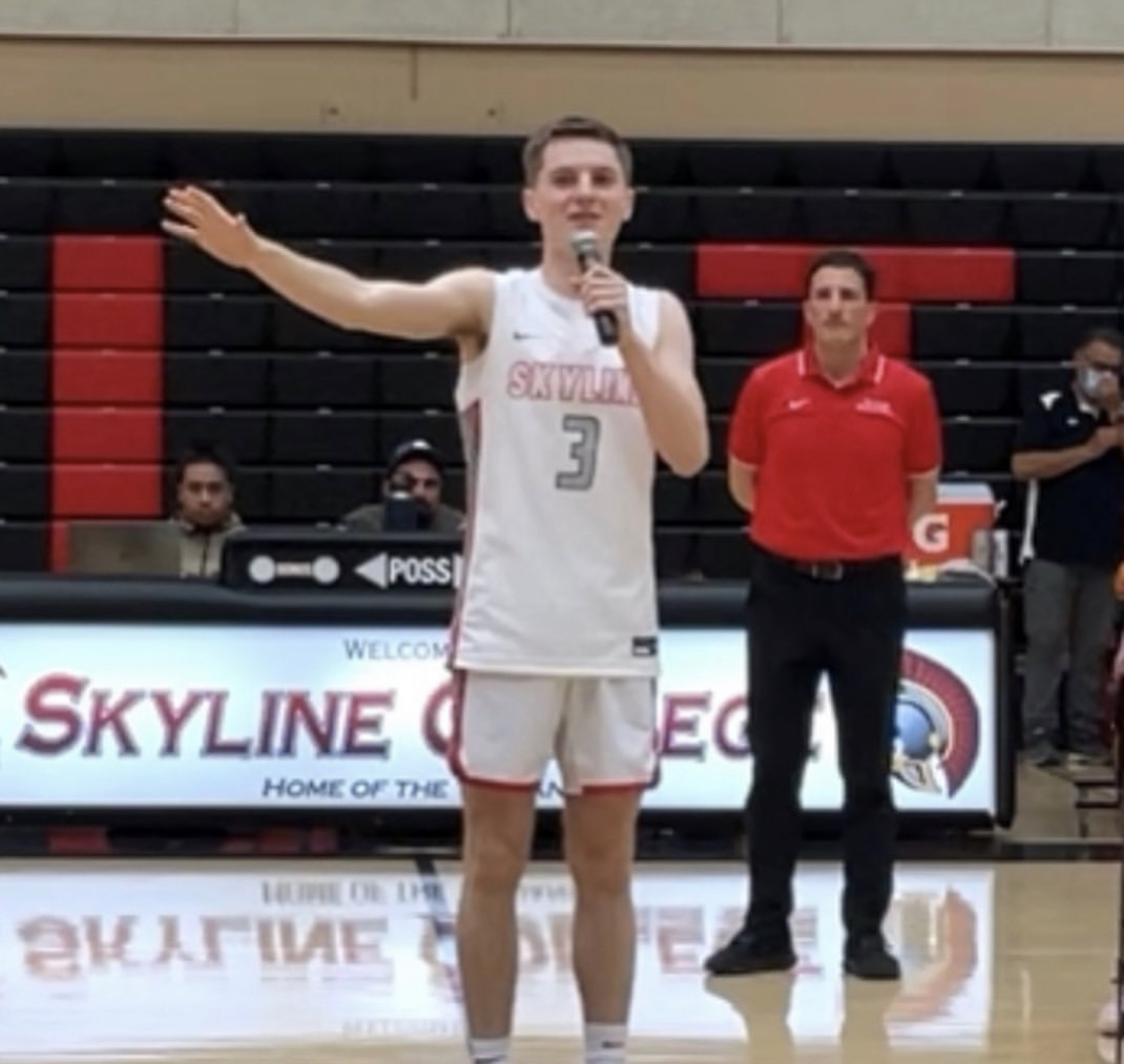 SkylineMBB's tweet photo. Congrats to Ryan Wilson(Serra HS) on his commitment to UC Santa Cruz. This concludes a great career for Ryan. He started all 57 games over his two seasons &amp; finished 26th All-Time in Career Assists.
Another LOCAL player achieving #SkylineSuccess
PROUD he represents #SkylineMBBFam https://t.co/qPlv9ciu3J