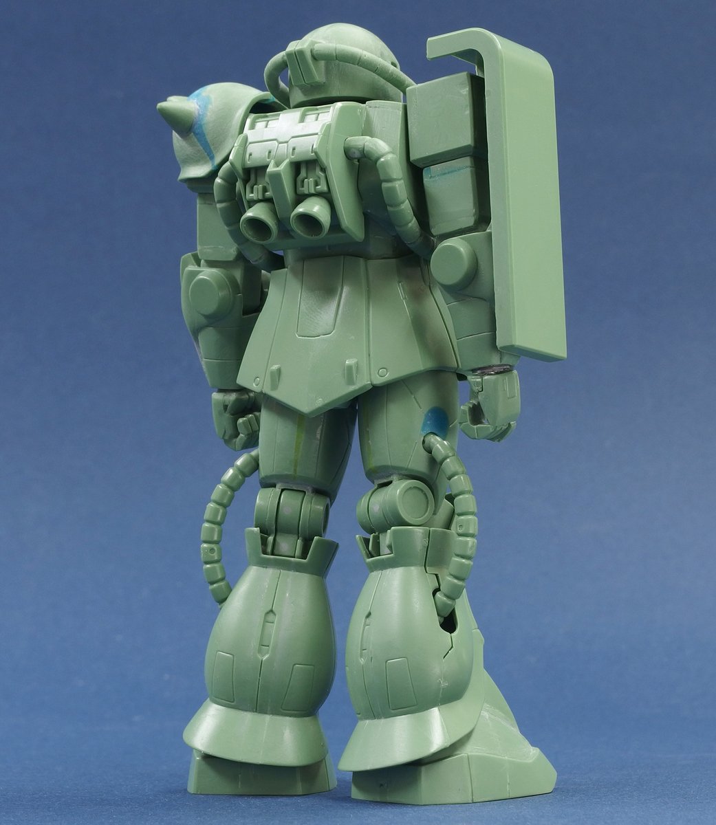 msdeck's tweet photo. 1/144 MS-06F FGザク プロポーション改造 https://t.co/OQft60XMBJ