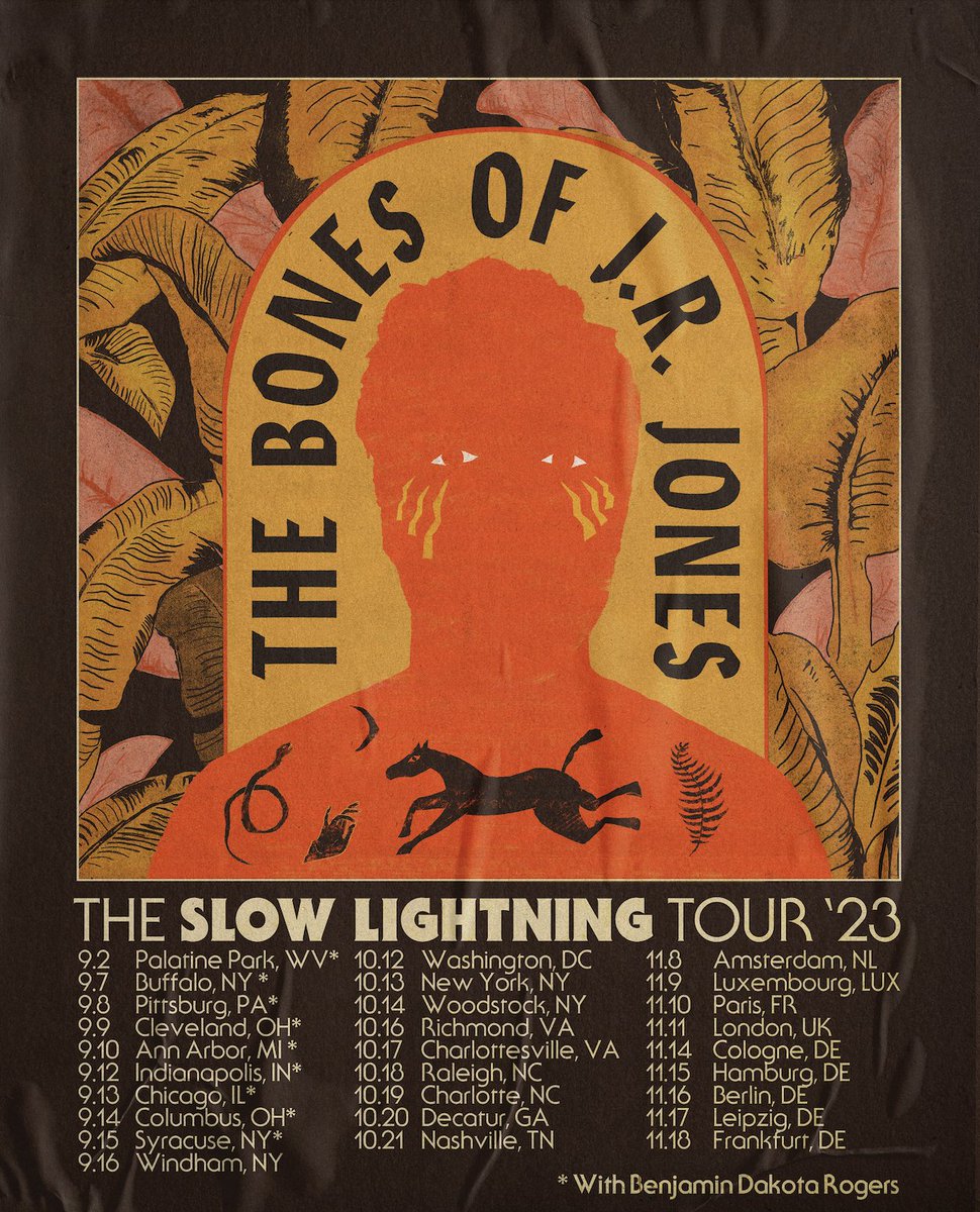 Madison House (@madisonhouse) on Twitter photo @TheBonesofJRJones' debut single, "Heaven Help Me," off Slow Lightning, has been featured in <a href="/GlideMag/">Glide Magazine</a>'s Caustic Commentary.
Article here: loom.ly/cLjEmcY
⚡️ Tickets for The Slow Lightning Tour '23 are ON SALE NOW at thebonesofjrjones.com⚡️
#BonesofJRJones #NewSingle @TheBonesofJRJones' debut single, "Heaven Help Me," off Slow Lightning, has been featured in <a href="/GlideMag/">Glide Magazine</a>'s Caustic Commentary.
Article here: loom.ly/cLjEmcY
⚡️ Tickets for The Slow Lightning Tour '23 are ON SALE NOW at thebonesofjrjones.com⚡️
#BonesofJRJones #NewSingle