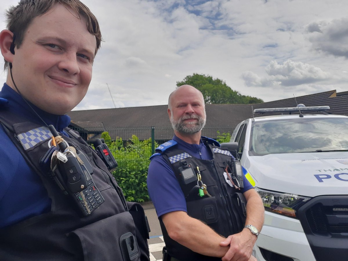 Yesterday PCSO Bolt &amp; PCSO Andrews attended Summerfield School for their summer fete.  The children were shown the rural 4x4 vehicle with sirens and air horn and they loved to see the Police CCTV van and how it works  #C9478 #C7204 #MKNorthNHPT