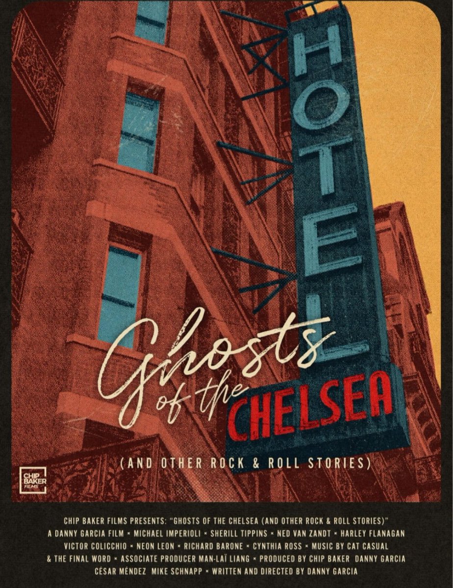 djunclemike's tweet photo. USA debut! "Ghosts of the Chelsea Hotel (And Other Rock &amp; Roll Stories)" Sept 5th &amp; 11th @ Joe's Pub NYC.
https://t.co/ANmLxavwZw
"A fascinating, insightful look at one of the most iconic, legendary buildings in NYC &amp; the creative spirits who have called it home over the years" https://t.co/vxLocn9C49
