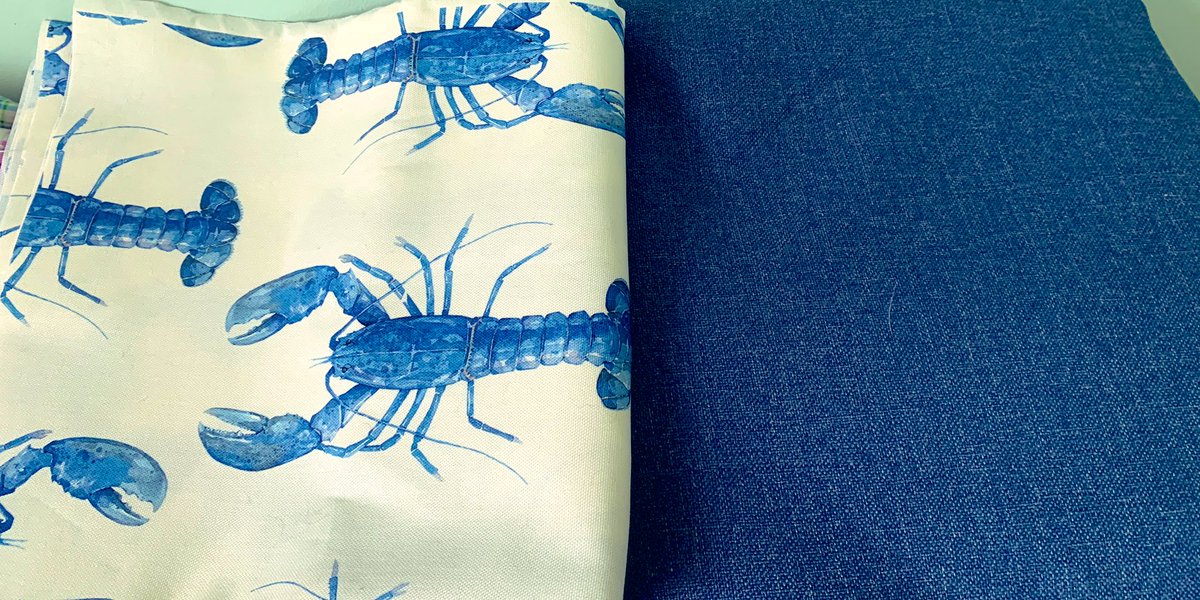 There is always room for more fabric especially if it involves #lobsters! Have a good weekend everyone