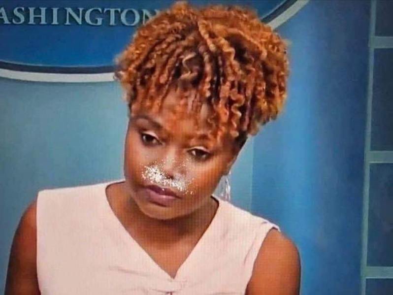 KennethRWebster's tweet image. For the last time, KJP has no idea who left cocaine in the White House.