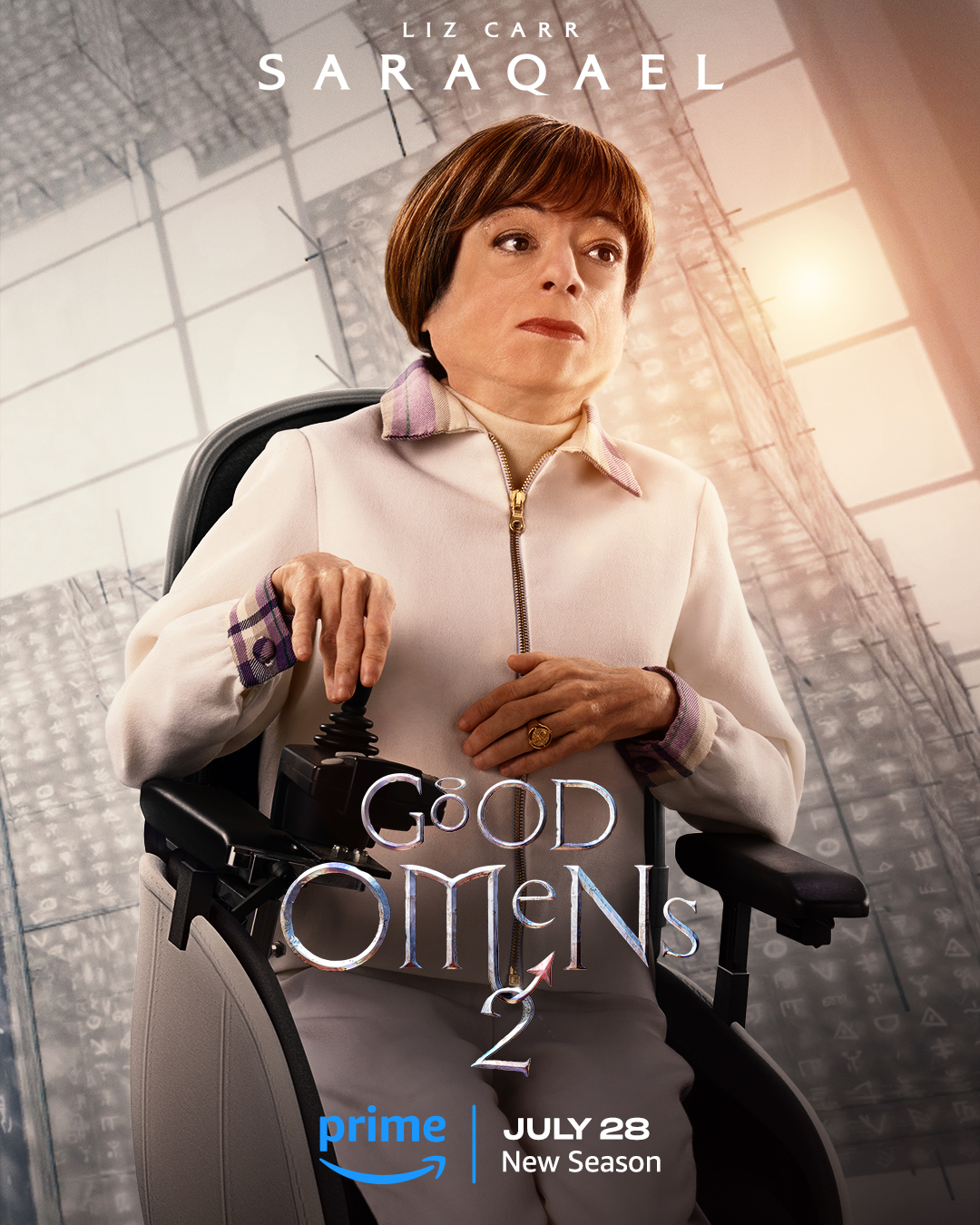 Good Omens S2 karakterposters op Amazon Prime Video