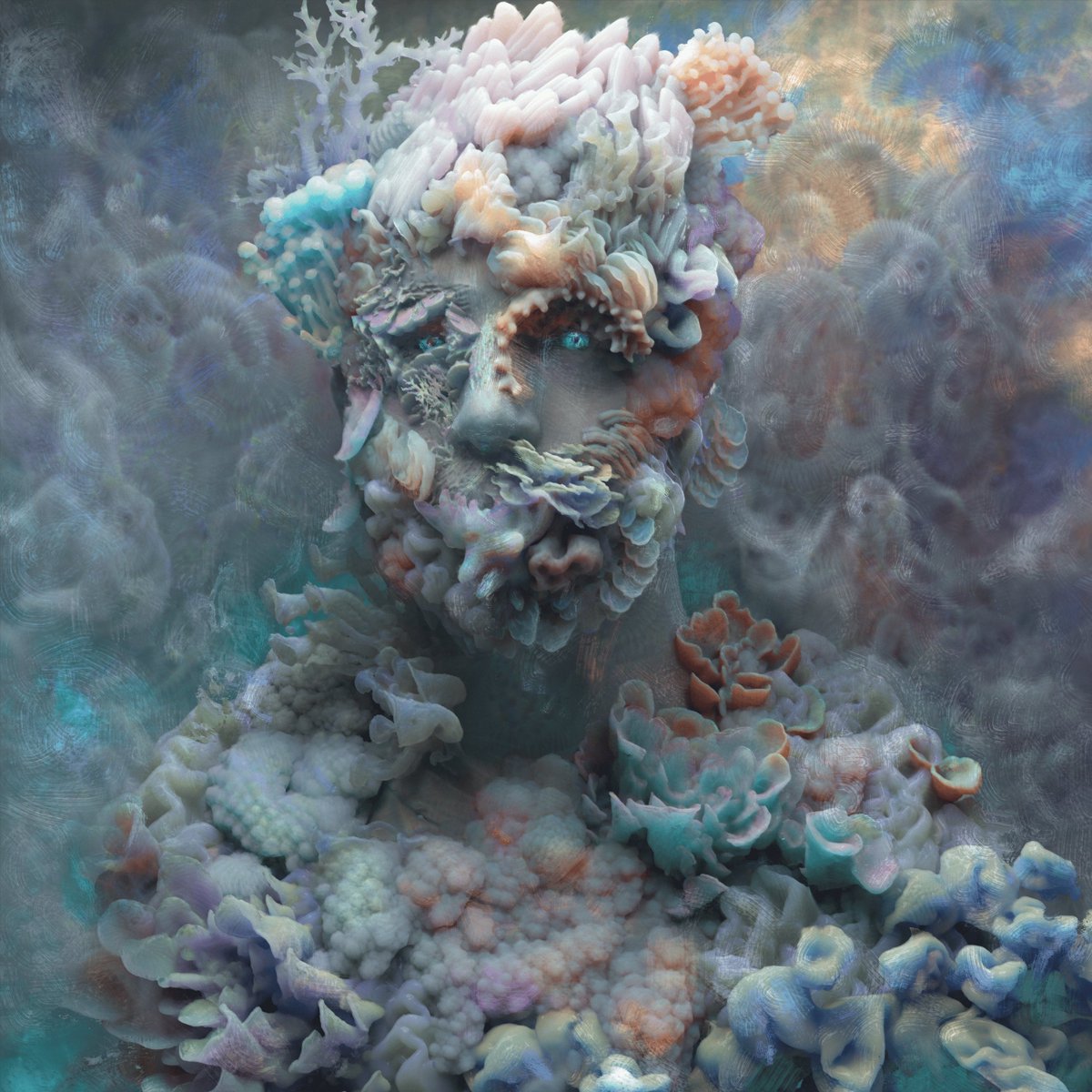 N8TE_ETH's tweet photo. Gm 
"Lucid" owned by @chowzuh 
3D scans (myself, coral, mushrooms, found objects)  VR sculpt, Houdini, C4D https://t.co/h3eTNo52go