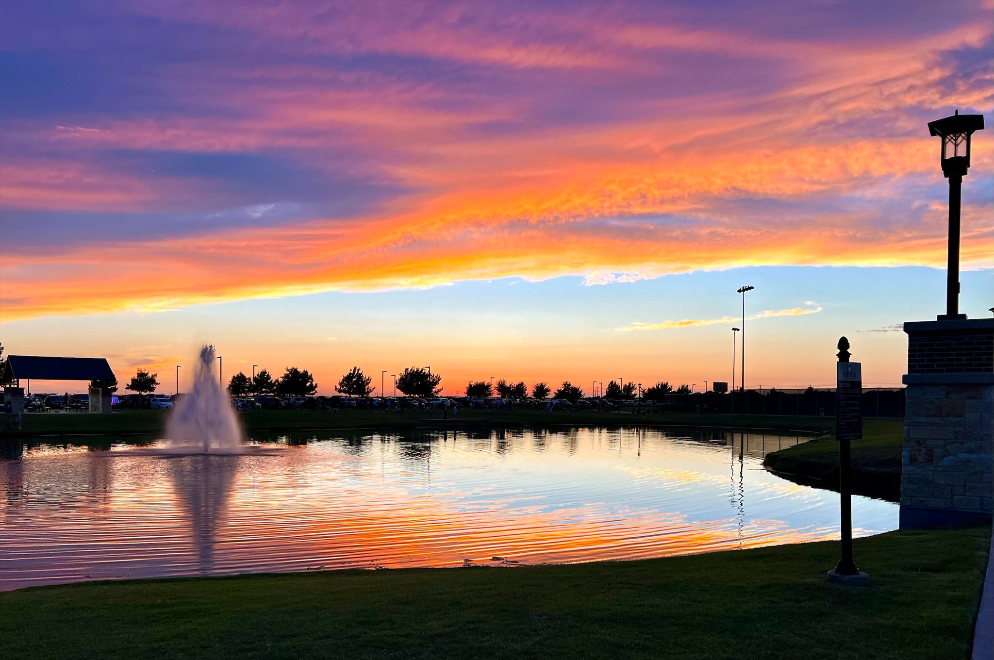 Town of Prosper on Twitter "Nothing beats a Prosper sunset at Frontier Park! What’s your