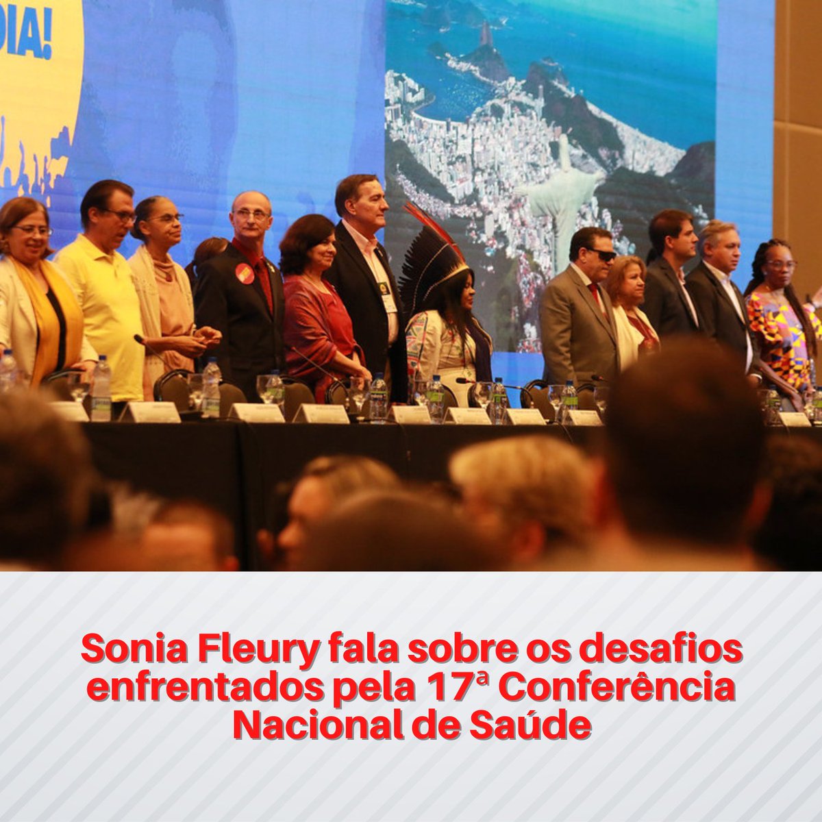 CebesBR's tweet photo. “Sem dúvida, a #17CNS será reconhecida como a conferência da diversidade, espelhando o momento atual, no qual as lutas identitárias ganham força e visibilidade na sociedade brasileira”, escreveu Sônia Fleury para a @CeeFiocruz
Veja também no Cebes:
https://t.co/z1mEwlSShw https://t.co/Sluj7JAP7p