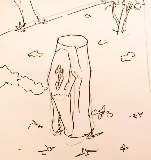 #1日1模写 Ⅲ　193/365
今日はミーアキャットと切り株でした✨
ミーアキャットは意外とホリの深い目なので、正面は可愛い。俯瞰になると
凶暴に見えるのが面白かったです🥰🥳💕🎉
#マンレボ　#無煙マッチ https://t.co/aMrM31jNGc