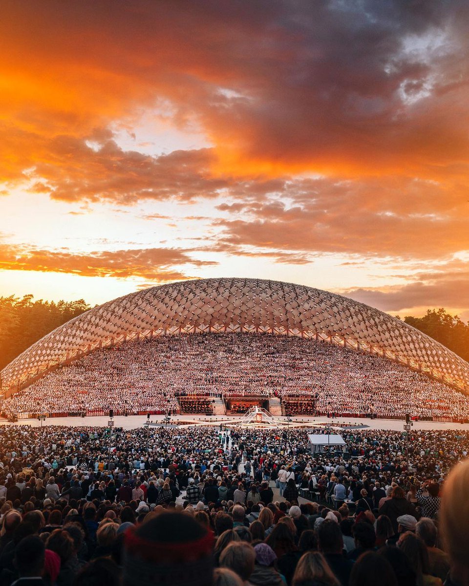 One nation, one song, one voice, one Latvia! 🇱🇻