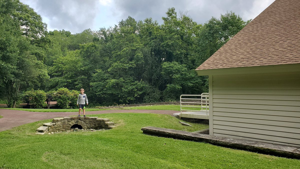 LivWithoutLimit's tweet photo. Our junior park ranger got his 75th and 76th @NatlParkService stamps! Stopped by @JohnstownFldNPS and @AlleghPortNPS this afternoon on our #RT2IAU. I got my own junior park ranger badges at these parks about 20 years ago 😁

#FindYourPark https://t.co/8QLmdTpB5o