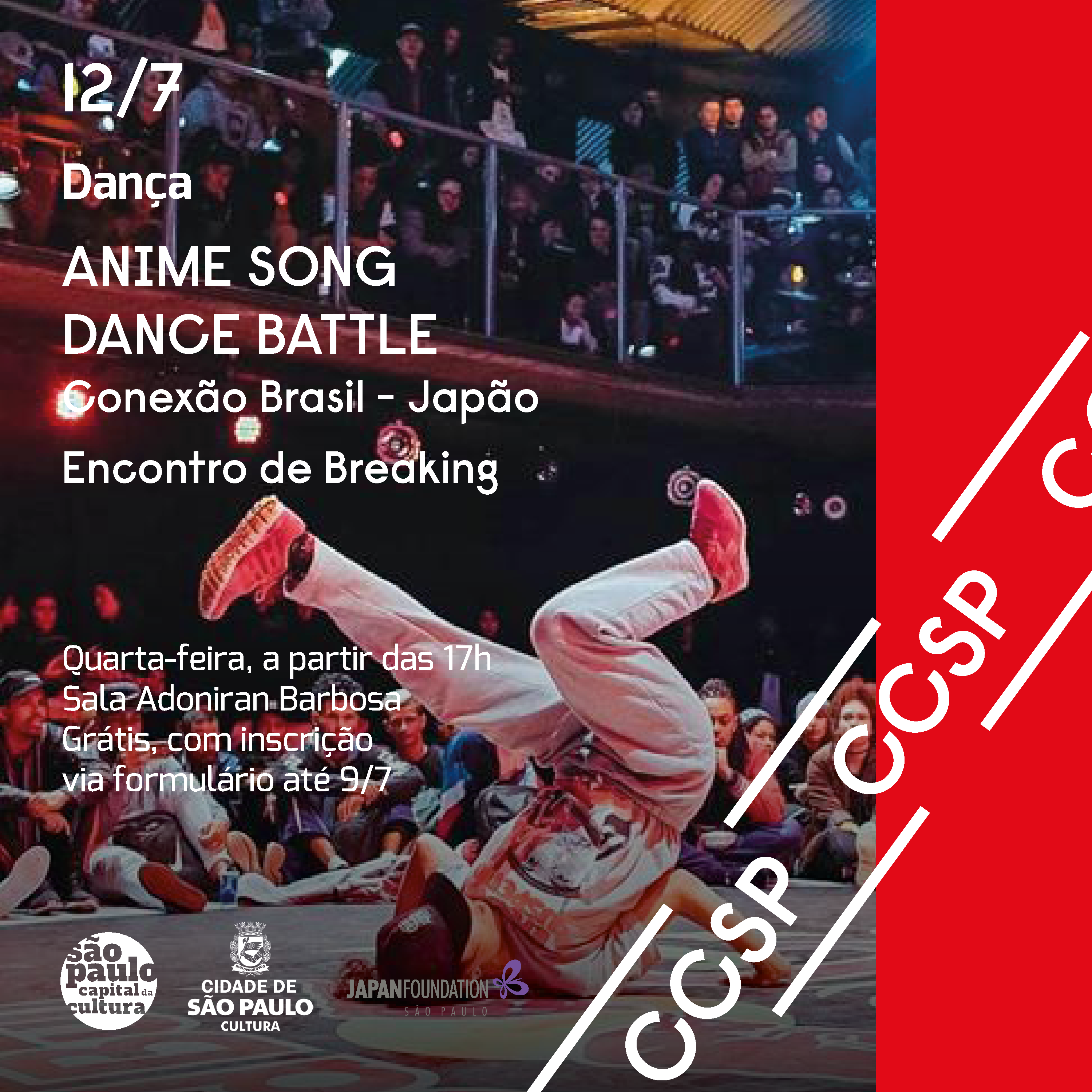 Anime Song Dance Brasil  Fundação Japão em São Paulo