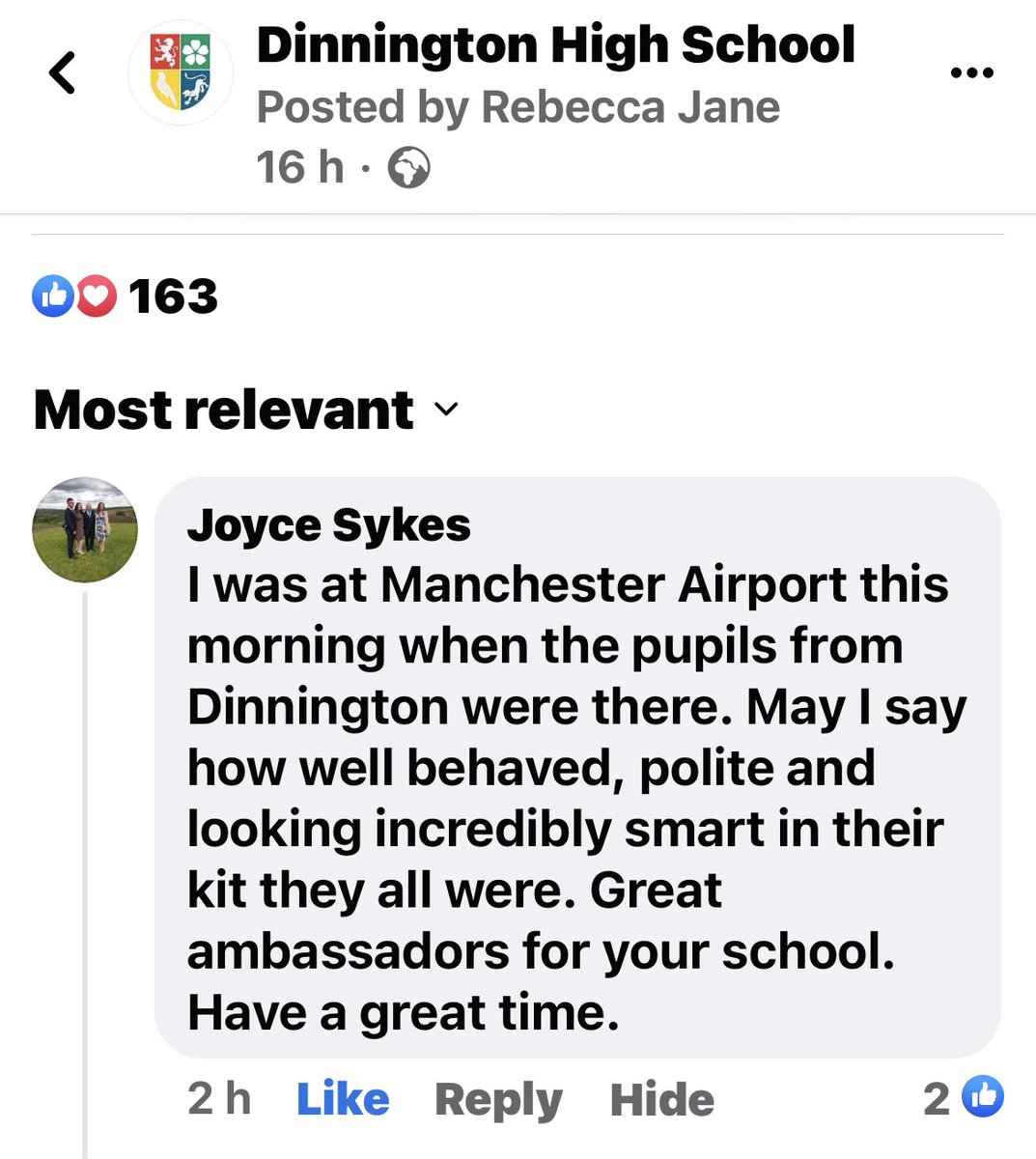 DinningtonHigh's tweet photo. Our students are brilliant! #IndiaSportsTour https://t.co/Ga2bihy3Yd