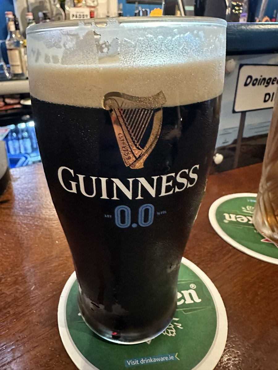 Totophe™ 机会 (@totophe) on Twitter photo Probably the best N/A beer I’ve ever enjoyed. And in an Irish pub with live music. What else… Thanks <a href="/GuinnessIreland/">Guinness Ireland</a> 😍 Probably the best N/A beer I’ve ever enjoyed. And in an Irish pub with live music. What else… Thanks <a href="/GuinnessIreland/">Guinness Ireland</a> 😍