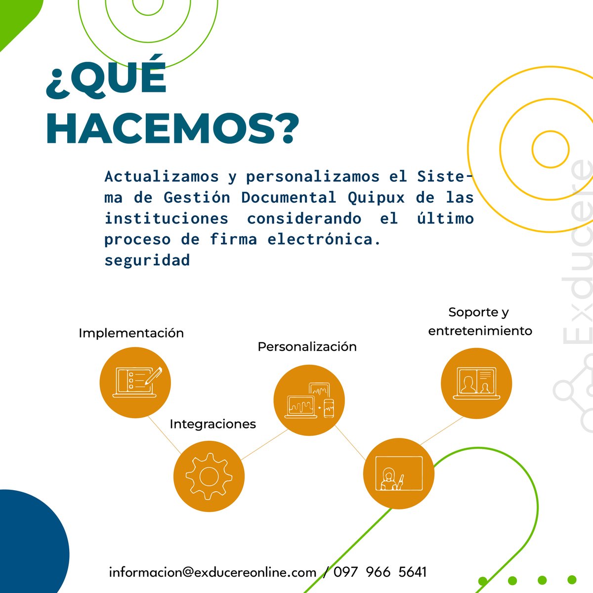 ExducereOnLine's tweet photo. ¡Experimenta la revolución digital con Quipux! Implementación de vanguardia y asesoría experta de EXDUCERE ONLINE CIA. LTDA. Disfruta de la comodidad de la firma electrónica en línea. ¡Únete a la transformación digital hoy mismo! #FirmaElectrónica #quipuxecuador  #quipux https://t.co/k49C770Vwu