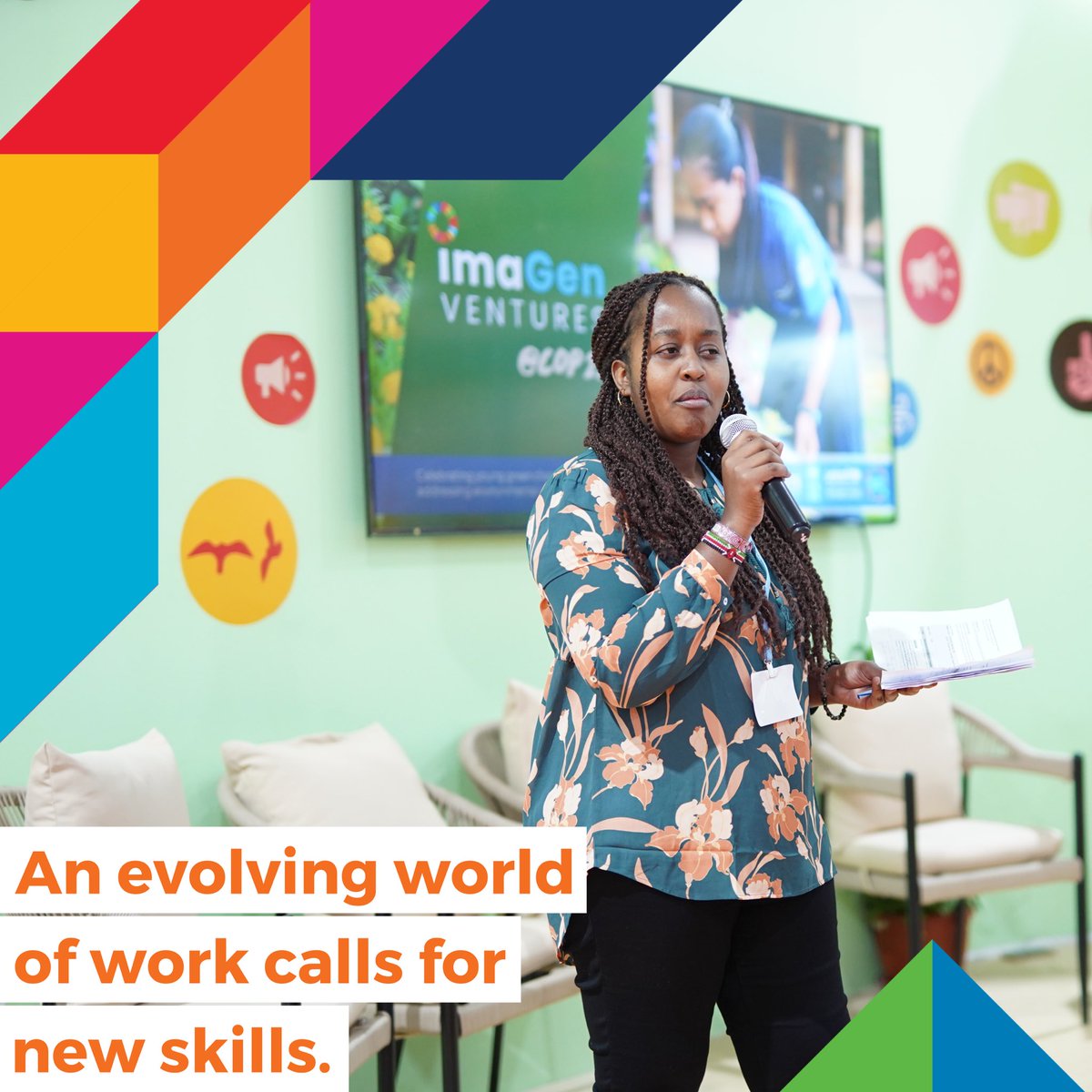 UNYouthAffairs's tweet photo. Youth with future-proof skills are a catalyst for positive change!

In the run-up to #YouthSkillsDay, get to know Vicky Aridi, a young lawyer &amp; Program Manager for @YouthEconOpps, who helps young leaders to realize decent economic opportunities 👇

#SkillsRightNow @GenUnlimited_ https://t.co/rSViIrdCy9