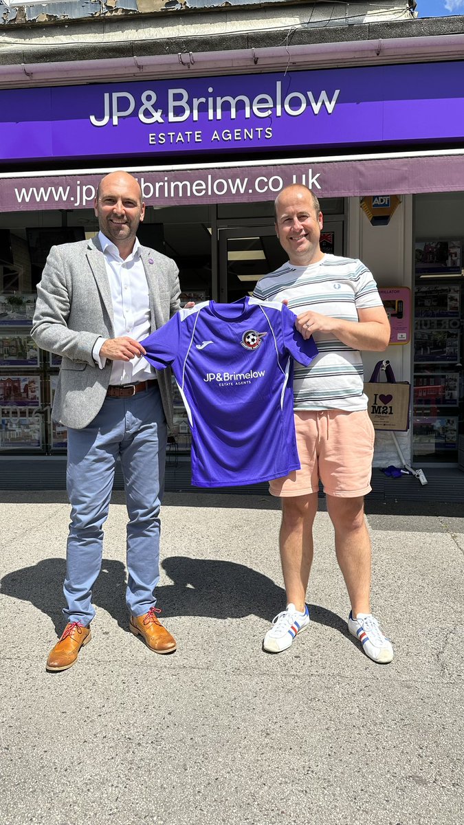 DEAL DONE ✍🏼

I’m pleased to announce 📢 that after 8 years of supporting and supplying Longford Park Juniors Girls team. I’m proud to show off the latest 2023 - 2024 team kit.

We go again.. New season &amp; awesome purple kit girls.

Eddie Ellis
JP &amp; Brimelow Estate Agents