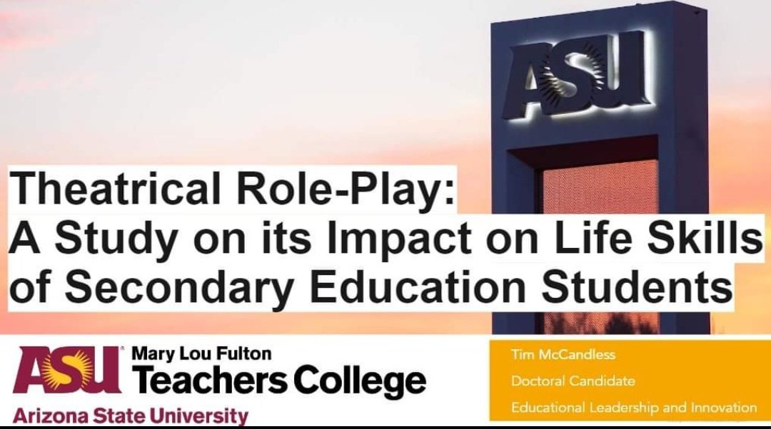 timmccandlessAZ's tweet photo. Milestone achieved today. I successfully passed my dissertation defense in the Doctor of Education in Leadership and Innovation (EdD) program at Arizona State University! I have worked on this research for years, and it has been a joy. Thank you to everyone for your support! https://t.co/bseUvtI75n