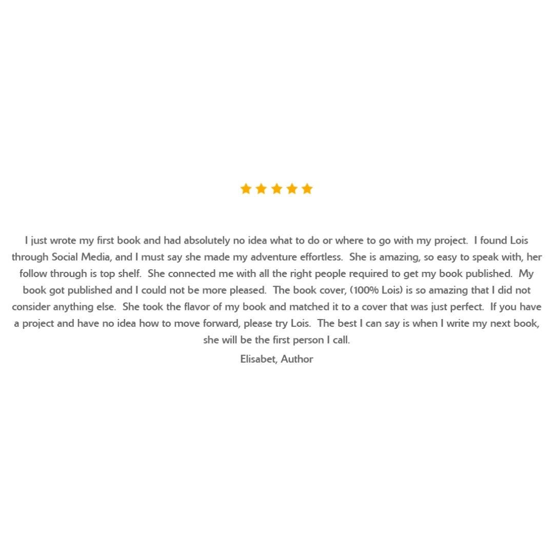 A happy, satisfied client is what it's all about!
bit.ly/3vp3v8C
 #testimonial #amwriting #selfpub #pubtip #writingtip #marketing #bookmarketing