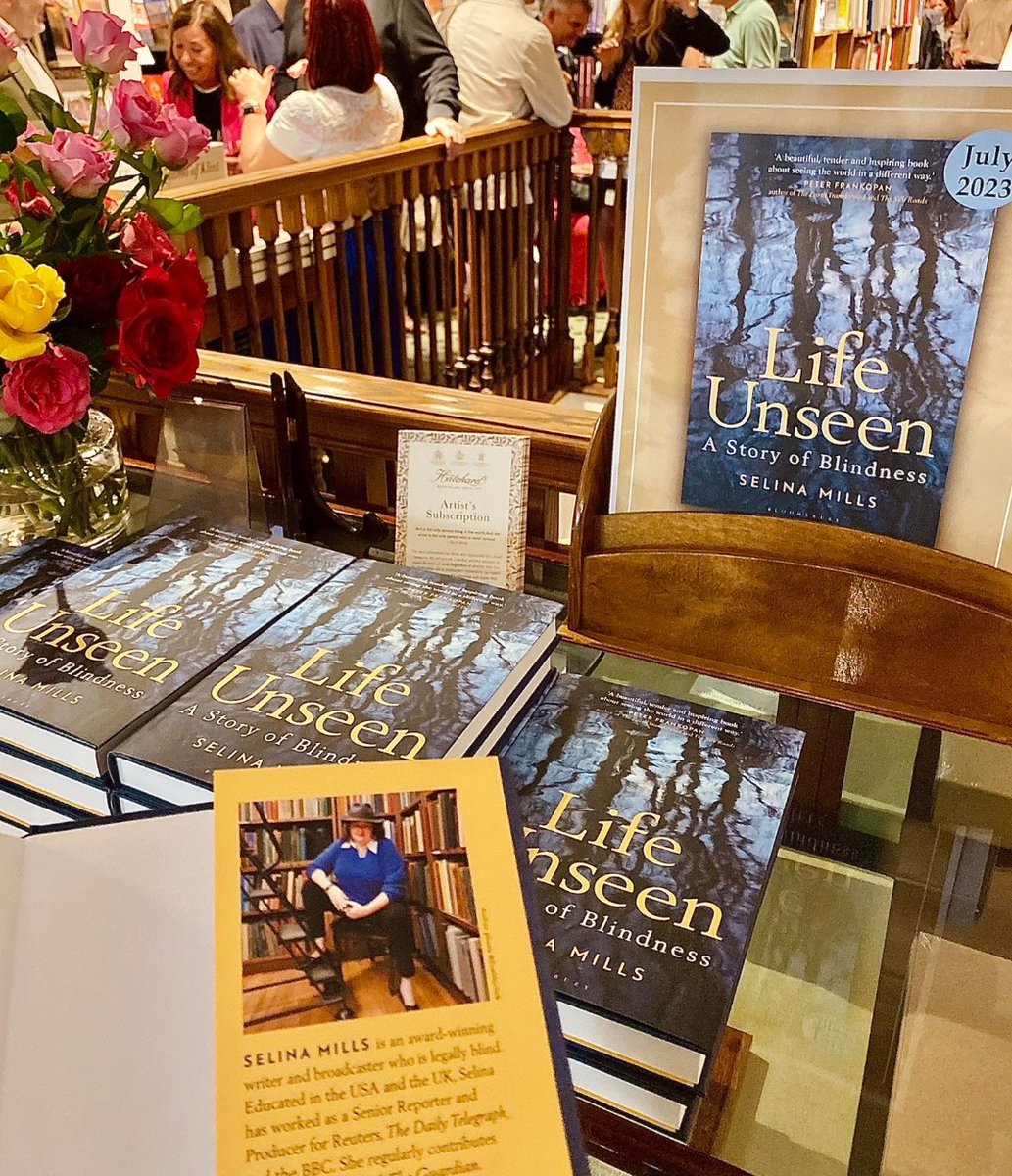 AmarLatif_'s tweet photo. Congratulations Selina 🙌! What a momentous day! Please go and get yourself a copy of #LifeUnseen @BloomsburyHist by the lovely #SelinaMills @Millsatwork which shares stories of blind voices from the past as well as her own personal journey. Order here: https://t.co/MCzu53anqs https://t.co/1JHmyQ3fa1