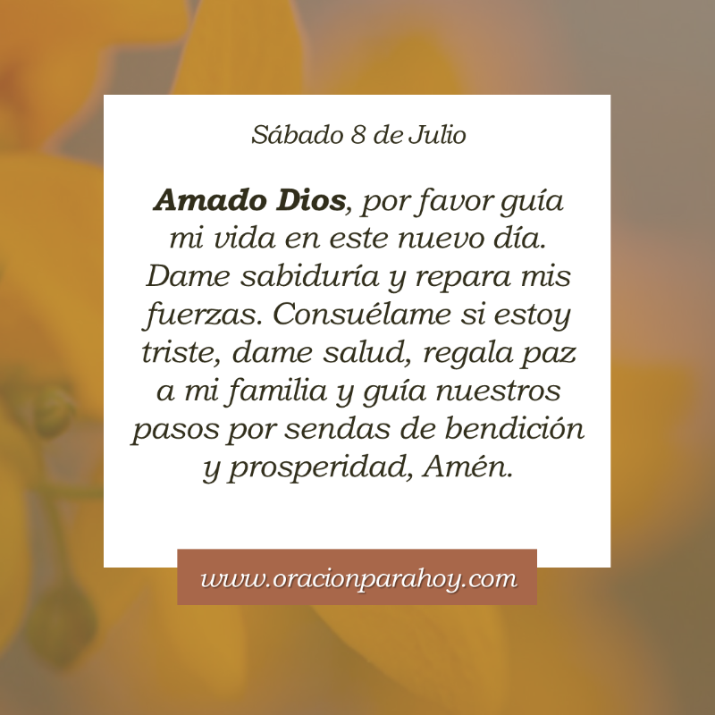 OracionParaHoy's tweet photo. Oración para hoy 8 de julio: https://t.co/m5YATPeuTR