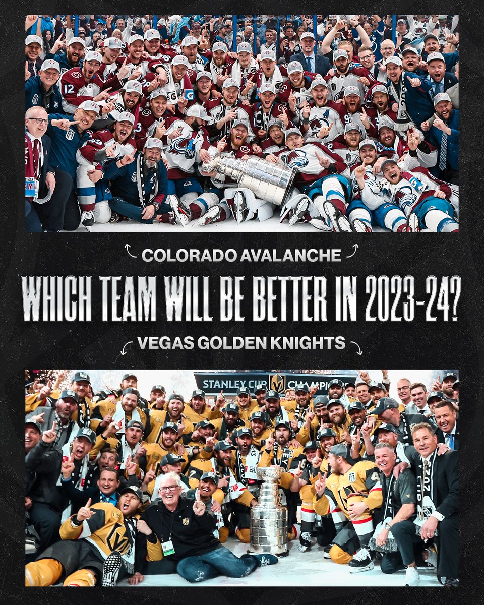 NHL's tweet photo. Who's coming out on top next season? 🤔 https://t.co/BHgdRmNUtM