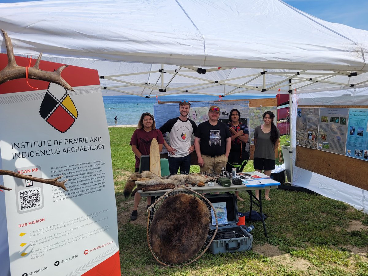 mapsworth's tweet photo. Today, I am at CLFN Treaty Days with CLFN Lands and Resources! Beautiful day by the lake! @UofA_IPIA #IPIA_CARE https://t.co/cUyPpl91JA