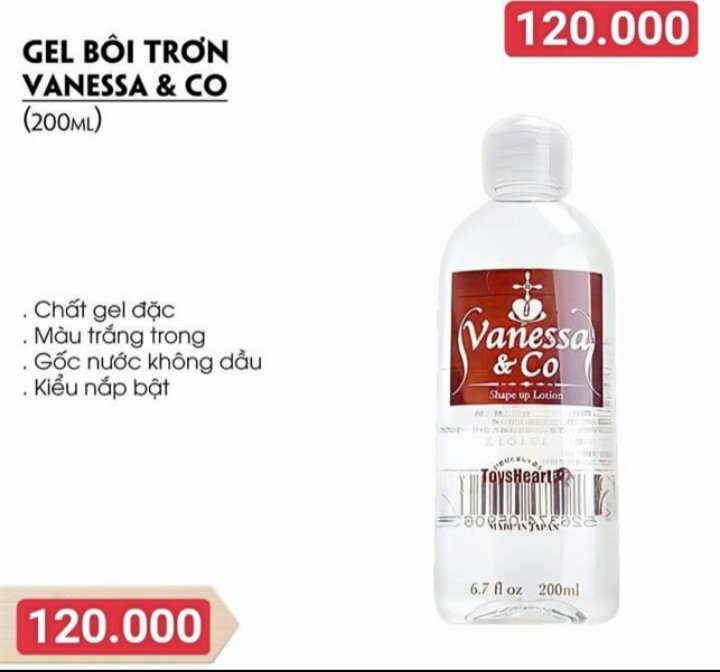 KhaBi76801752's tweet photo. Gel bôi trơn VANESSA 200ml. Gel cực kỳ trơn, có kết dính giúp cọ sát bên trong chặt khít 
Mình có sỉ popper, gel, bcs, thuốc cường dương và sản phẩm 18+.....zalo/ hotline: 0343853768 KHA 17CM+2
ĐẶT HÀNG TRỰC TIẾP: https://t.co/XRag6nrZuy https://t.co/zVTTnrXRoC