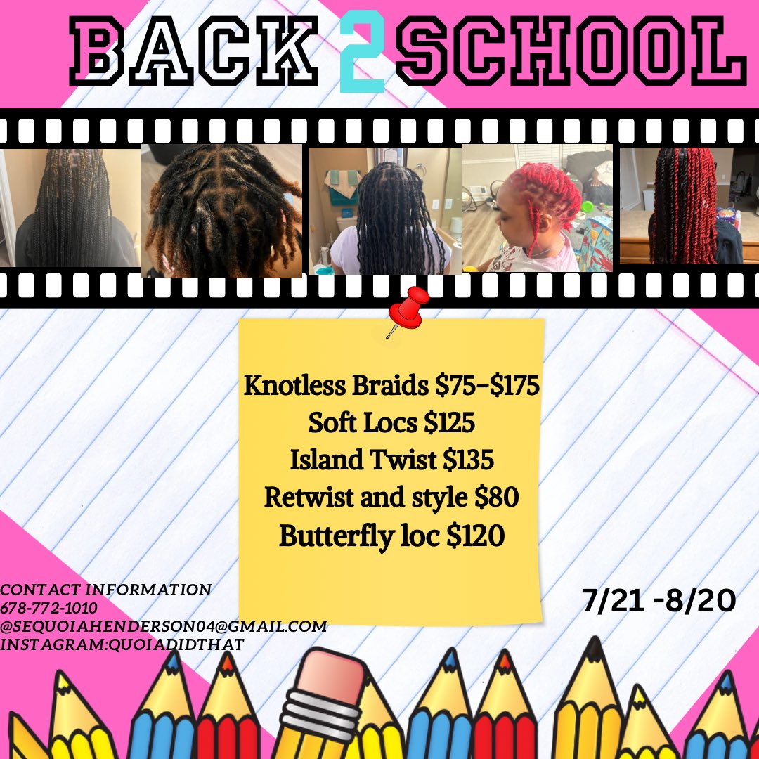 itsQuoiaa's tweet photo. #conyers #atl. #knotlessbraids #locs #softlocs #islandtwist #covington https://t.co/6xyWMjlx3H