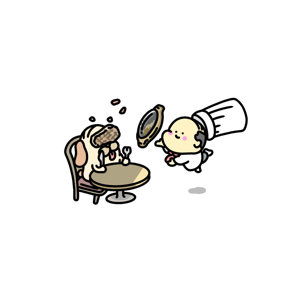 お待たせしました、神戸ビーフ200グラム顔面乗せでございます𓌉𓇋 🥩