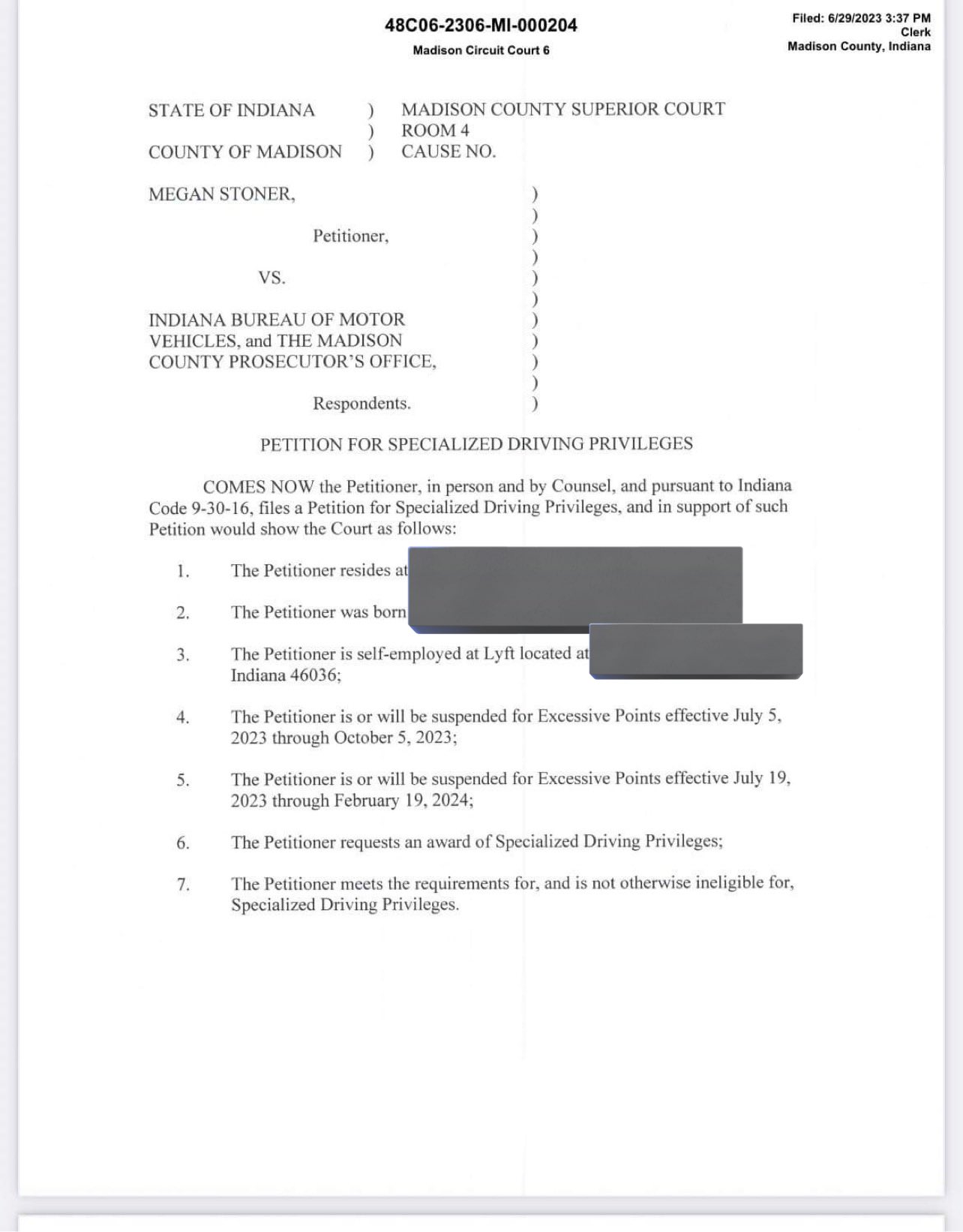 Megan Stoner Chronicles on Twitter "Court documents obtained confirm