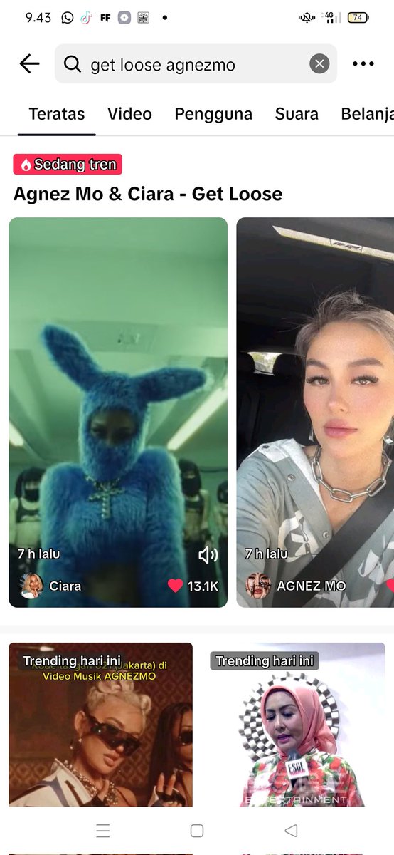 heffheven's tweet photo. Still trending on @tiktok_us @TikTokSupport @TiktokKR 
Let's go #AGNEZMOGetLooseChallenge 
#GetLooseChallenge
#AGNEZMOxCIARA 
Get Loose by @agnezmo ft. @ciara 
Keep streaming All ❤️‍🔥🦋
https://t.co/gIqPTpUw4Y
Get Loose by @agnezmo ft. @ciara
https://t.co/gIqPTpUw4Y https://t.co/vu8EbdHjjC