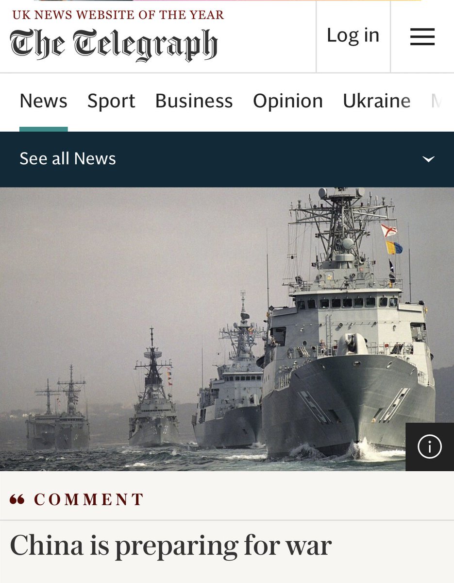 Is China just waiting until the USA has sent most of its weapons and ammunition to Ukraine? 

Then China takes Taiwan while the USA cannot effectively respond?