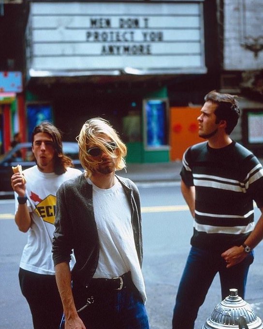 crockpics's tweet photo. Nirvana in New York, 1993. Photo by Stephen Sweet https://t.co/XJE7VSYQD7