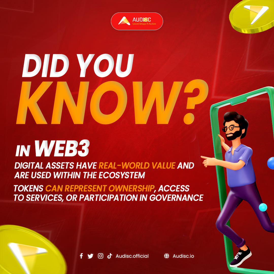 audiscofficial's tweet photo. Web3 is the future of internet!
The existence of Crypto and blockchain are rest within Web3.
Web3 embrace decentralization that make you can manage or govern your own assets without the third party involvement.
Join us in your Journey of Web3!
#AUDISC #Web3 #crypto #tokens https://t.co/YTo6aKgENJ