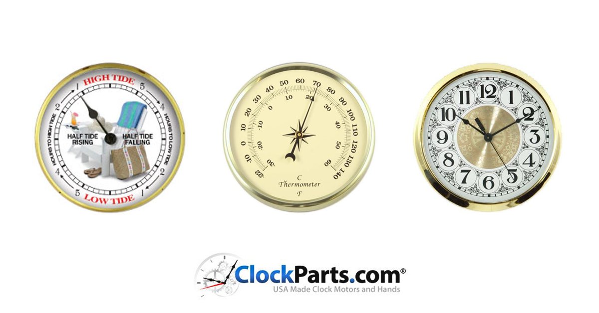 ClockPartsCom's tweet image. ⏰🔧 #ClockInserts/Fitups are our popular all-in-one clock parts with hands, dial, lens, and bezel. Perfect for hassle-free clock customization! Varying mounting hole sizes are provided with detailed installation drawings.  clockparts.com/clock-inserts-… #DIYClock #WX