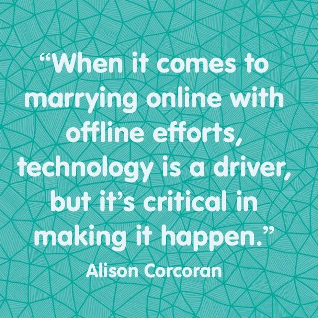 fayaz_king's tweet image. 🚀 &quot;When it comes to marrying online with offline efforts, technology is a driver, but it’s critical in making it happen.&quot; ~ Alison Corcoran. An important reminder of the role of tech in bridging the gap! #DigitalIntegration  #Quotes