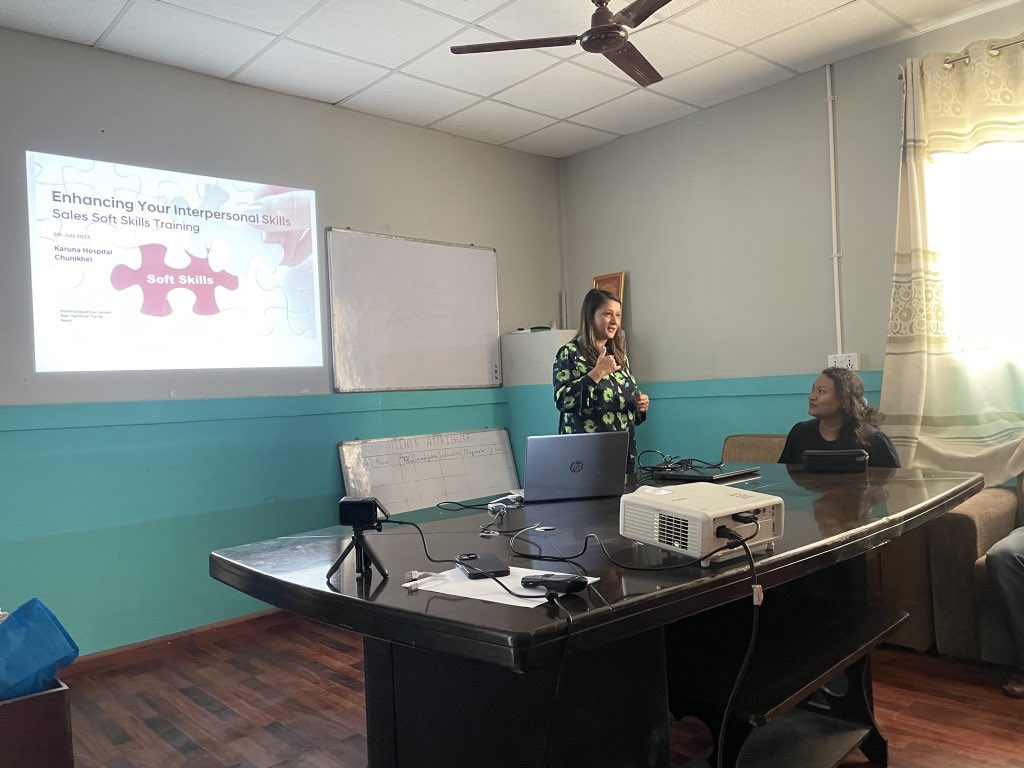 Learning soft skills <a href="/Karuna_Hospital/">Karuna Hospital</a>