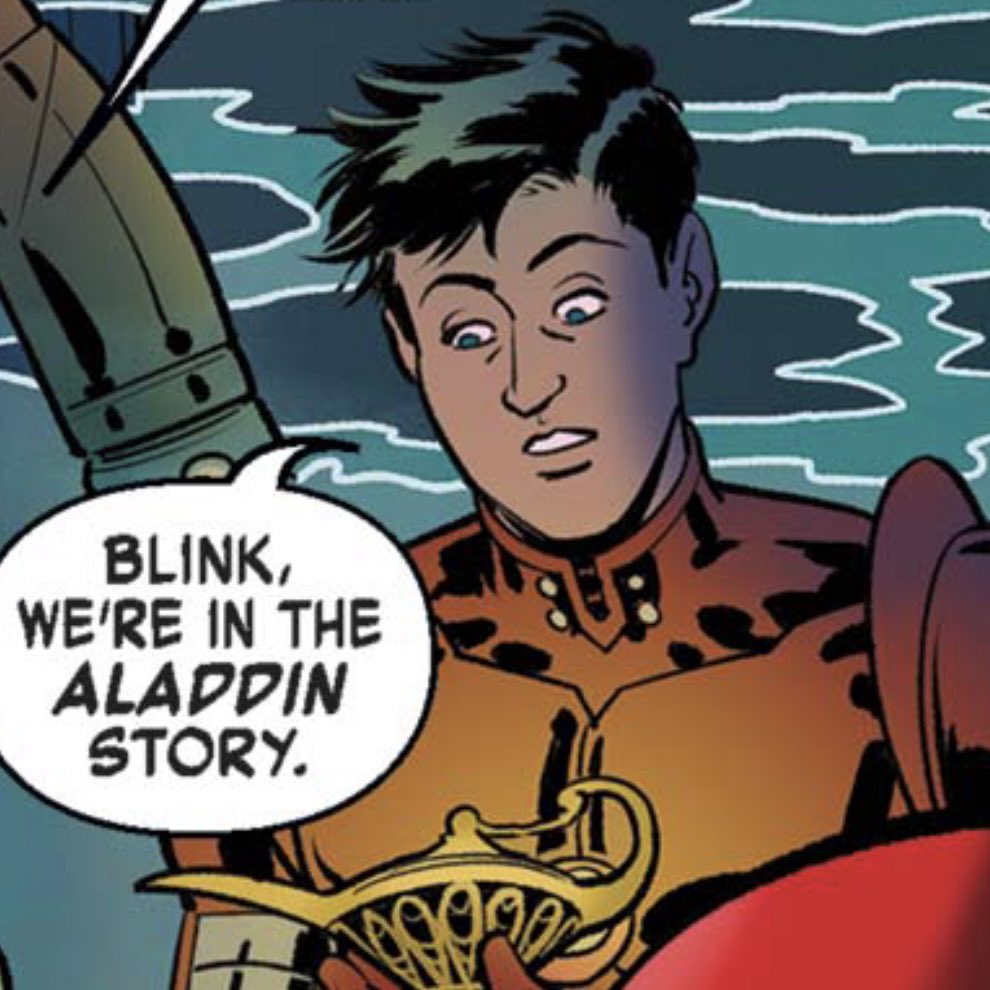 nate holds an oil lamp!

📕: exiles (2018) #9