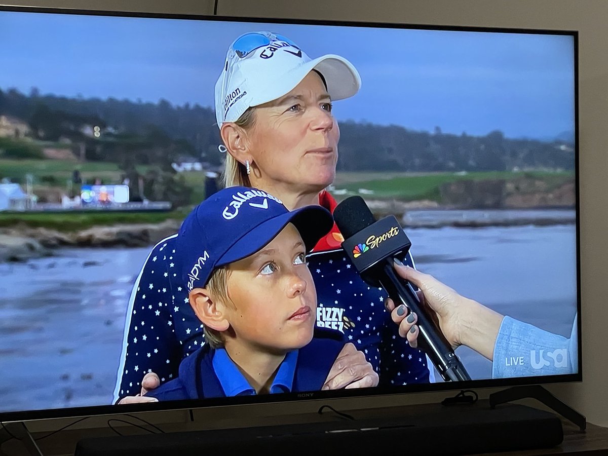 The absolute GOAT on the course and off. She is inspiring the next generations and us old hacks. Thank you ⁦<a href="/ANNIKA59/">Annika Sorenstam</a>⁩