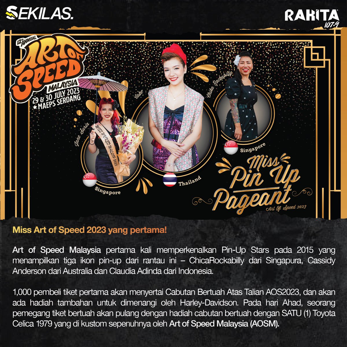 Rakitamy's tweet image. #SekilasRakita #SCF2023 #AOS2023 #RaikanBezaMu