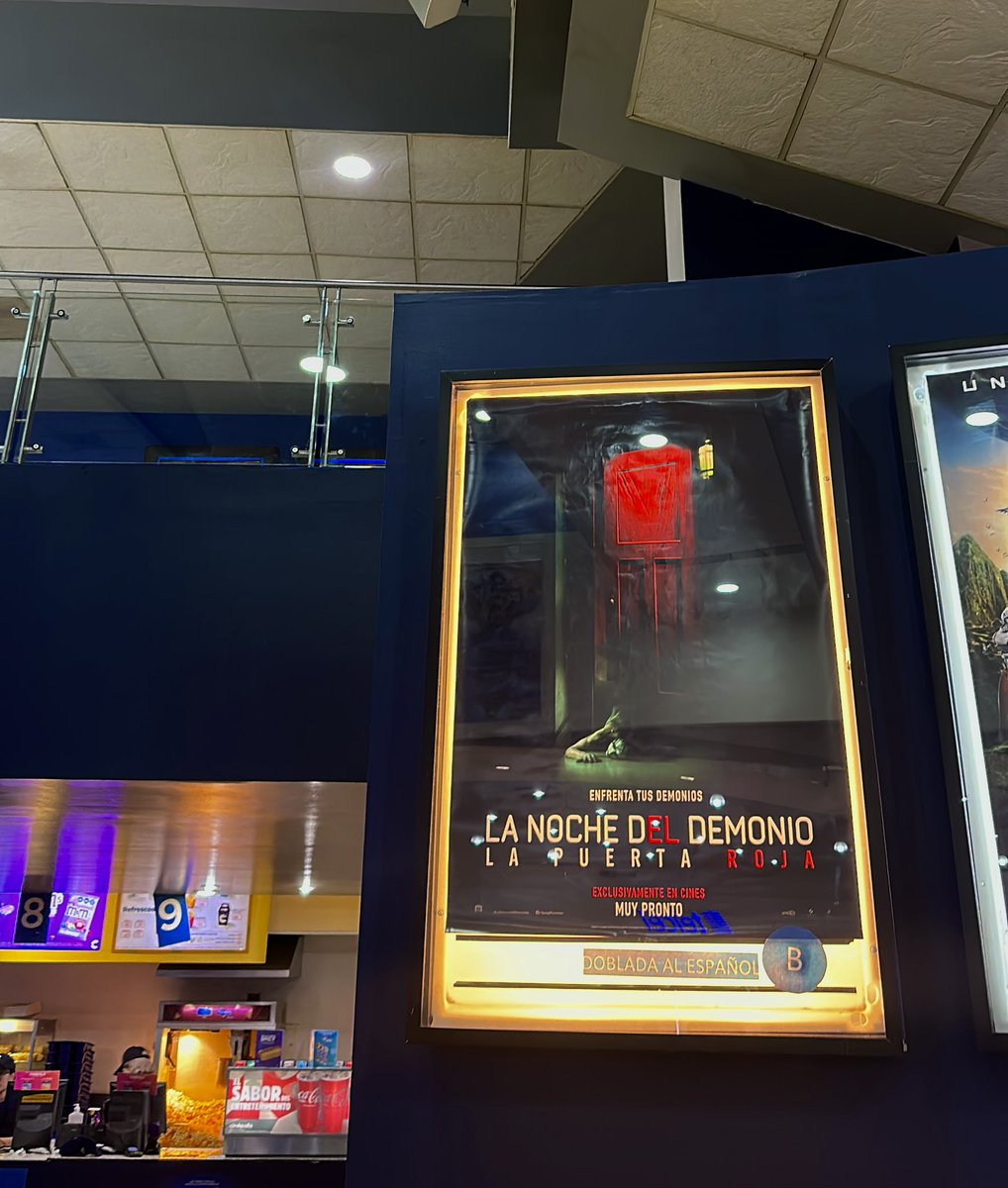 ReneCecena's tweet photo. Listo para vivir la experiencia Insidious👹🍿👹 ¿Ya la vieron? #cine #movie #insidious5 https://t.co/zBE8k0f9Us