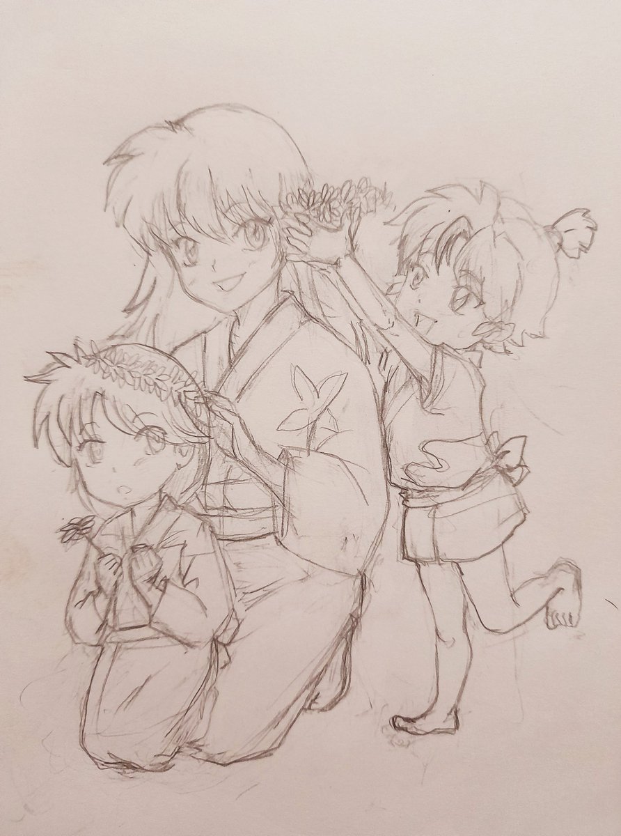 LuciaF2208's tweet photo. Ya me encuentro preparando una nueva idea 🤭
I am already preparing a new idea .
#hanyounoyashahime #princesshalfdemon #sessrin #rin #towa #setsuna  #sesshomaru #inuyasha #WIP #wipart #半妖の夜叉姫 https://t.co/S9Dd6NQk5Q